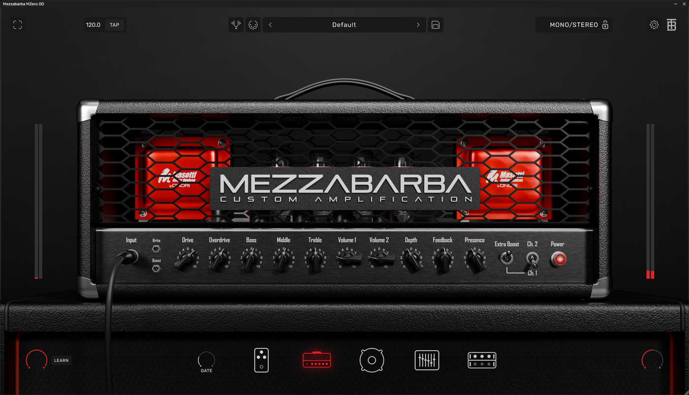 Mezzabarba MZero OD interface