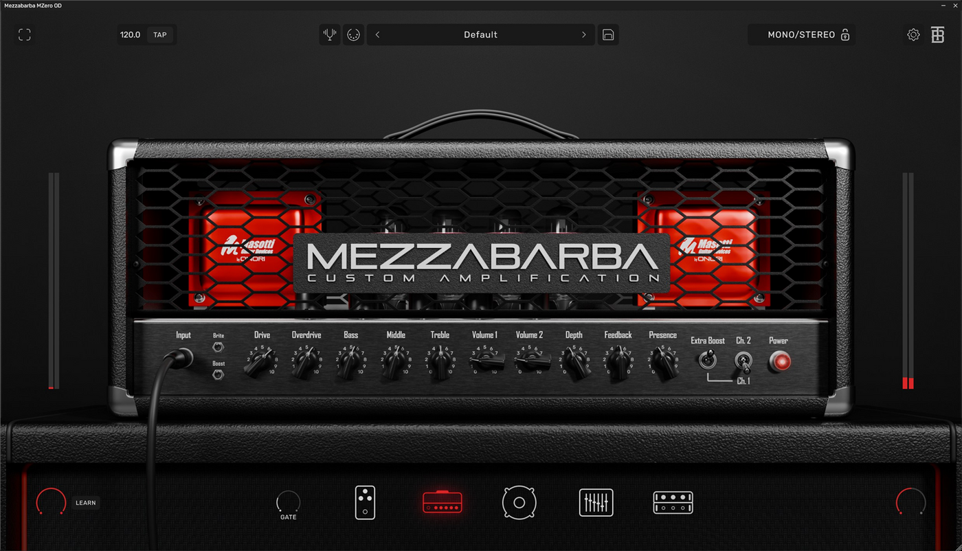 Mezzabarba MZero OD interface